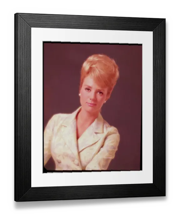 Framed Print : Portrait of Inger Stevens