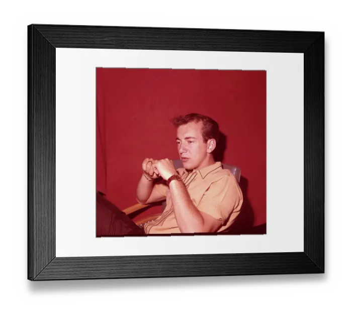 Framed Print : Bobby Darin Looking Pensive Framed Print : Bobby Darin Looking Pensive