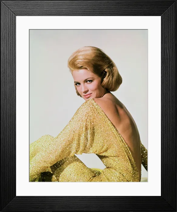 Framed Print : Portrait of Angie Dickinson