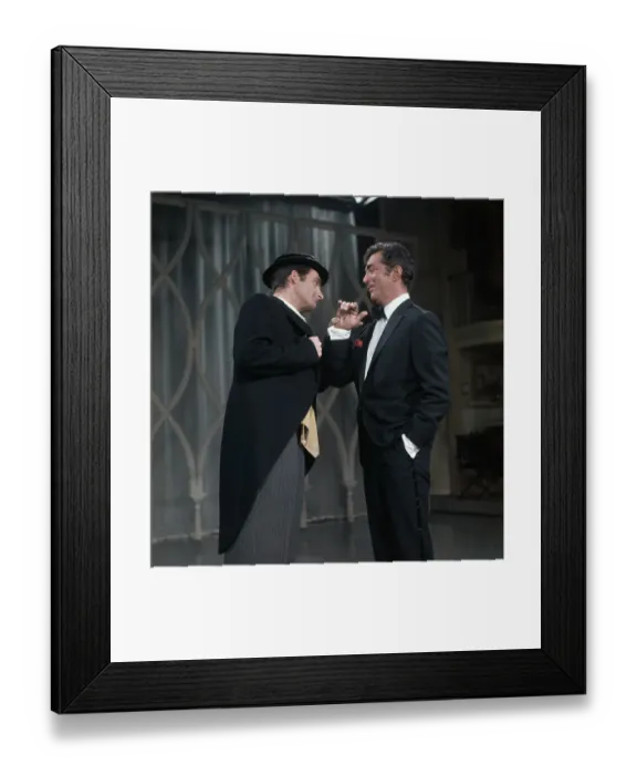 Framed Print : Dean Martin and Sid Caesar Framed Print : Dean Martin and Sid Caesar