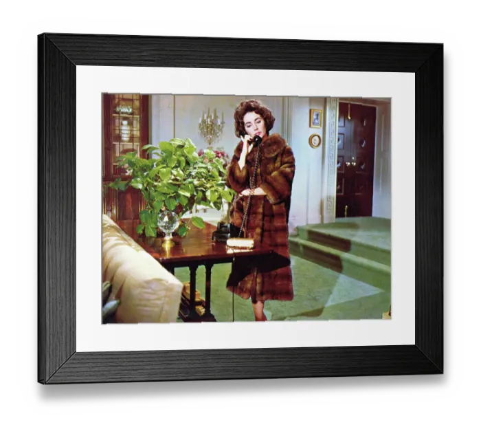 Framed Print : Elizabeth Taylor in Scene from Butterfield 8 Framed Print : Elizabeth Taylor in Scene from Butterfield 8