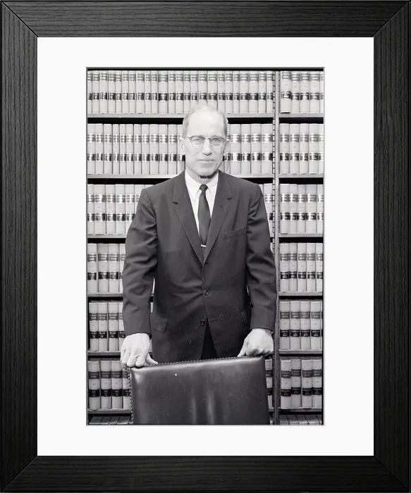 Framed Print : Byron White Justice Before Law Books Framed Print : Byron White Justice Before Law Books