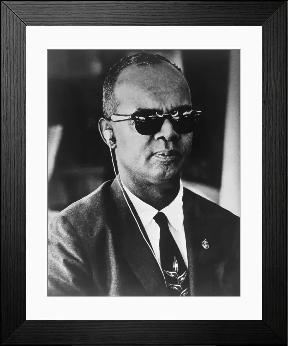 Framed Print : Prime Minister Eric Williams Framed Print : Prime Minister Eric Williams