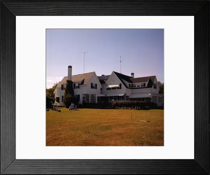 Framed Print : Summer Home of John F. Kennedy Framed Print : Summer Home of John F. Kennedy