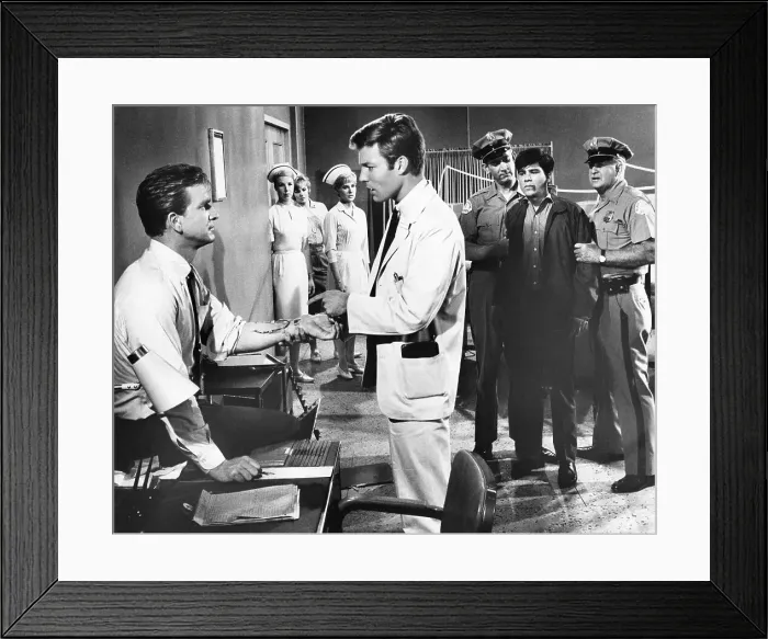 Framed Print : Richard Chamberlain as Dr. Kildare Framed Print : Richard Chamberlain as Dr. Kildare