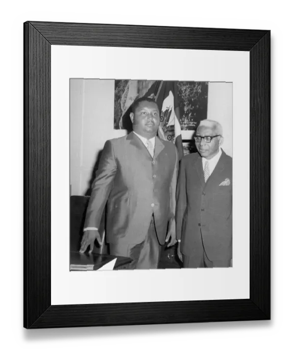 Framed Print : Haitian Presidents Jean Claude and Francois Duvalier Framed Print : Haitian Presidents Jean Claude and Francois Duvalier