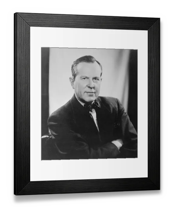 Framed Print : Portrait of Lester B. Pearson Framed Print : Portrait of Lester B. Pearson