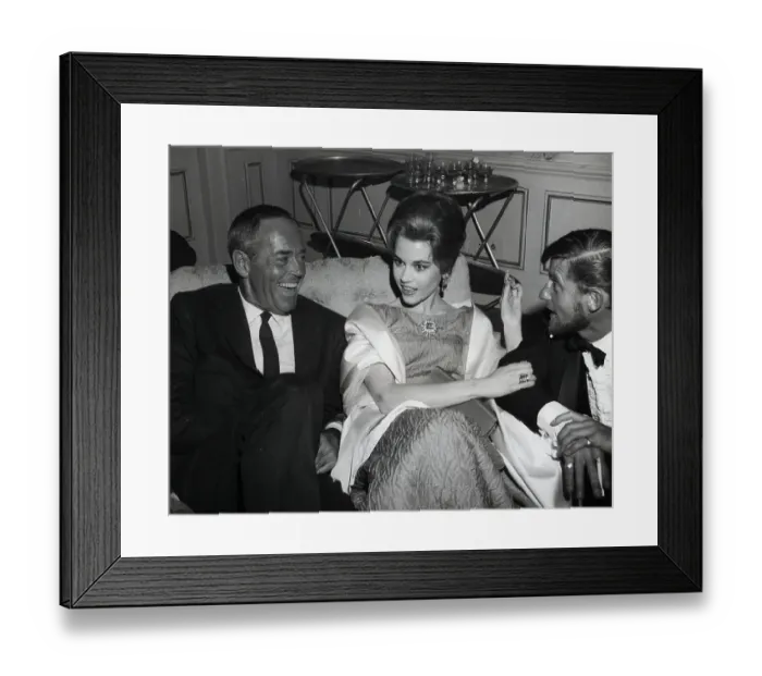 Framed Print : Henry and Jane Fonda with Roddy MacDowell Framed Print : Henry and Jane Fonda with Roddy MacDowell