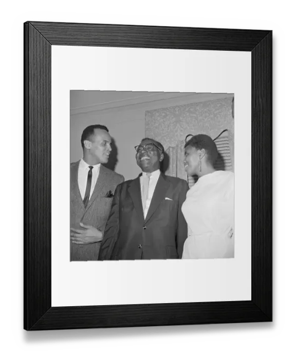 Framed Print : Miriam Makeba And Harry Belafonte Framed Print : Miriam Makeba And Harry Belafonte