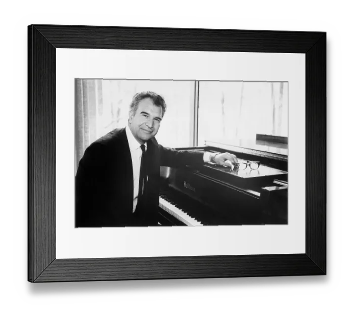 Framed Print : Dave Brubeck Seated at Piano Framed Print : Dave Brubeck Seated at Piano