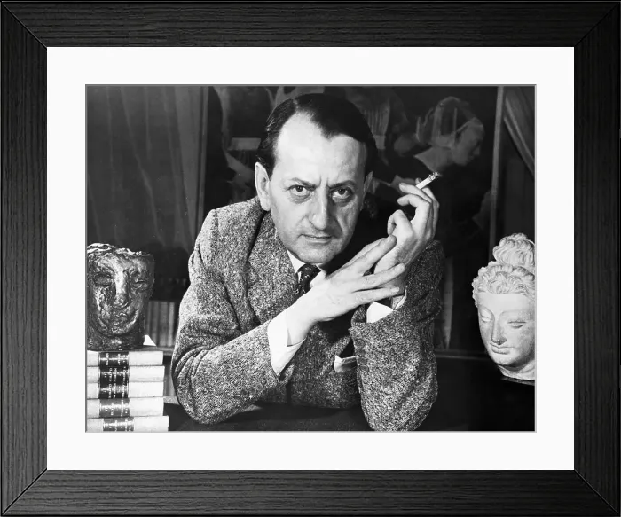 Framed Print : France's Andre Malraux Framed Print : France's Andre Malraux