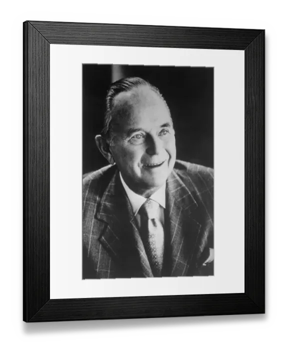 Framed Print : Chairman of McDonald's Corporation Ray Kroc Framed Print : Chairman of McDonald's Corporation Ray Kroc