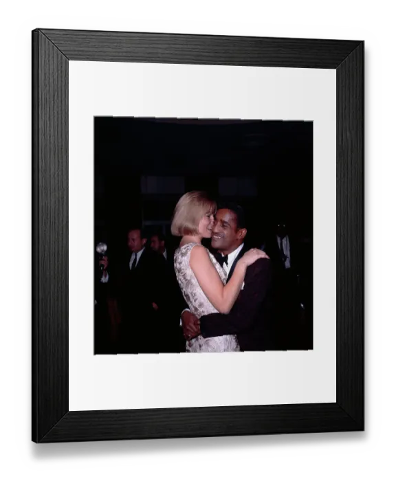 Framed Print : Sammy Davis Jr. and Wife May Britt Dancing Framed Print : Sammy Davis Jr. and Wife May Britt Dancing