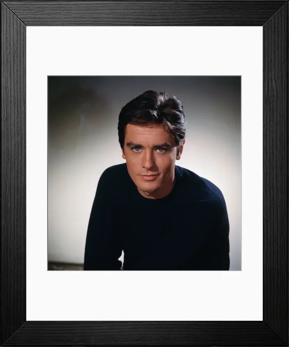 Framed Print : French Actor Alain Delon Framed Print : French Actor Alain Delon