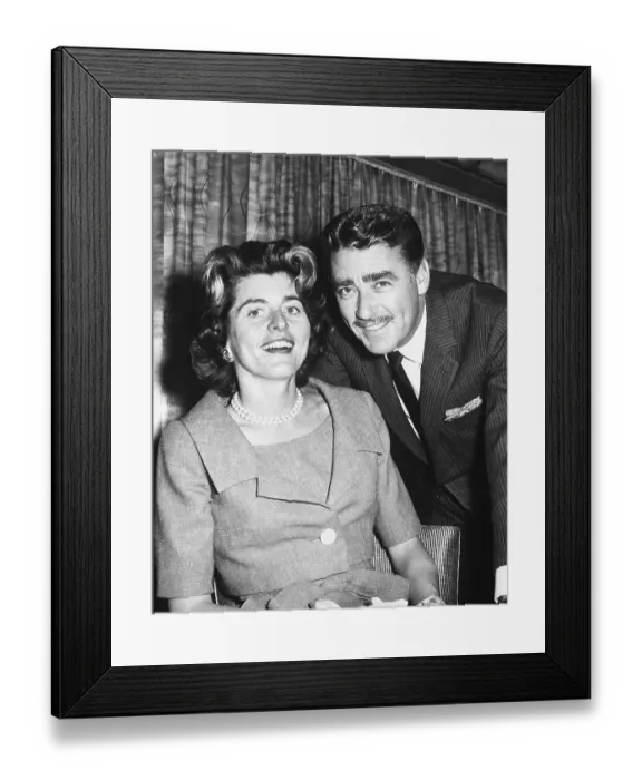 Framed Print : Peter Lawford And Pat Kennedy Lawford Framed Print : Peter Lawford And Pat Kennedy Lawford