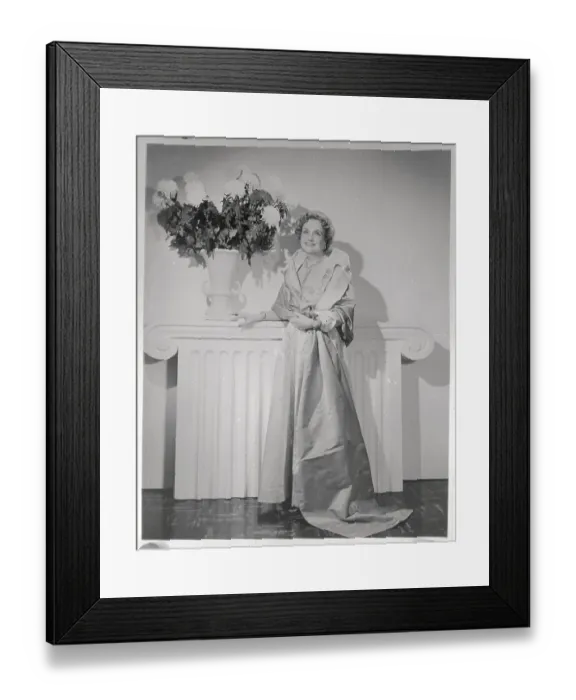 Framed Print : Socialite and Former Diplomat Perle Mesta Framed Print : Socialite and Former Diplomat Perle Mesta