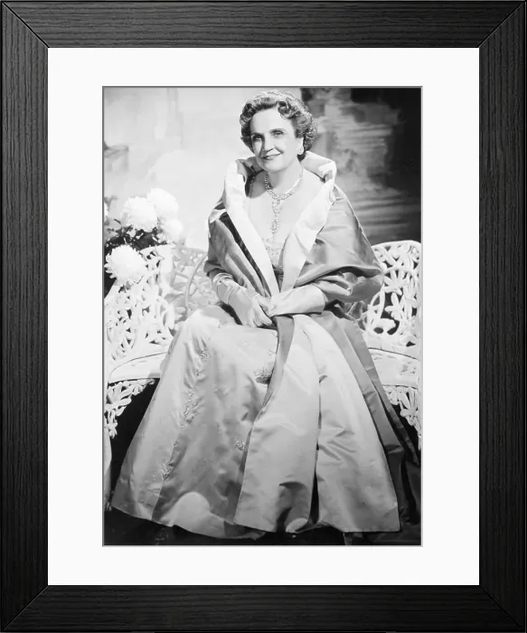 Framed Print : Socialite and Former Diplomat Perle Mesta Framed Print : Socialite and Former Diplomat Perle Mesta