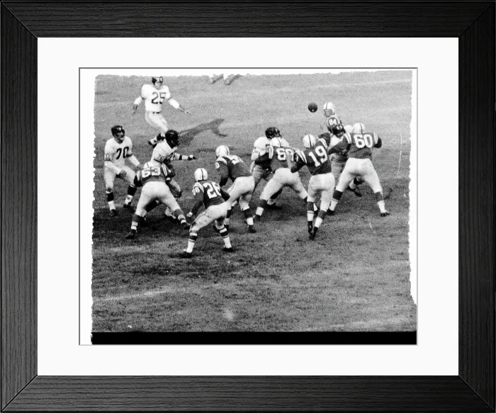 Framed Print : Giants and Colts NFL Championship Game Framed Print : Giants and Colts NFL Championship Game