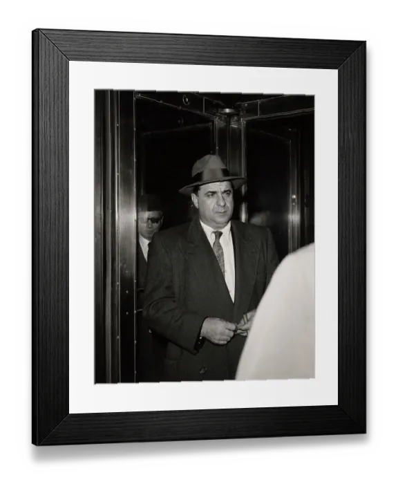 Framed Print : Frank J Majuri At New York Federal Court Framed Print : Frank J Majuri At New York Federal Court