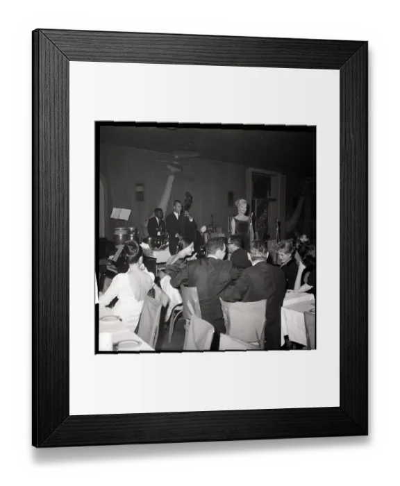 Framed Print : Swedish Singer Onstage With Band Framed Print : Swedish Singer Onstage With Band