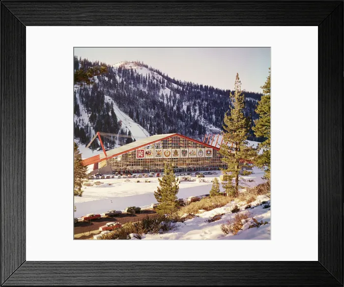 Framed Print : Squaw Valley's Blyth Arena Framed Print : Squaw Valley's Blyth Arena
