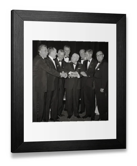 Framed Print : Harry S. Truman Meeting Democrats Framed Print : Harry S. Truman Meeting Democrats