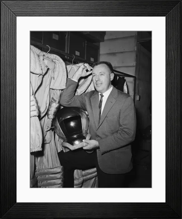 Framed Print : Author Ray Bradbury Looks Through Costumes Framed Print : Author Ray Bradbury Looks Through Costumes