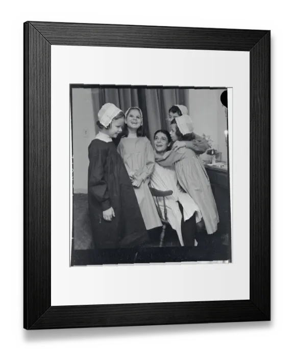 Framed Print : Cast of The Miracle Worker