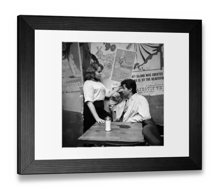 Framed Print : Beatniks at Beat Cafe Framed Print : Beatniks at Beat Cafe
