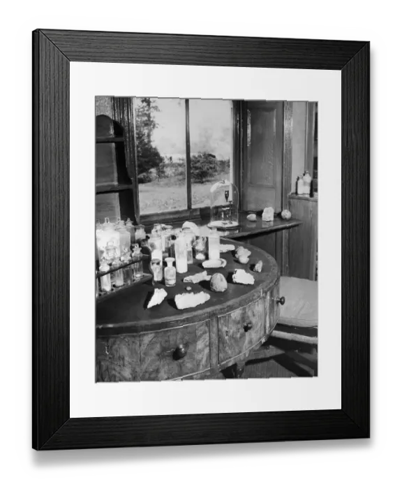 Framed Print : Room in Which Charles Darwin Conducted His Research Framed Print : Room in Which Charles Darwin Conducted His Research