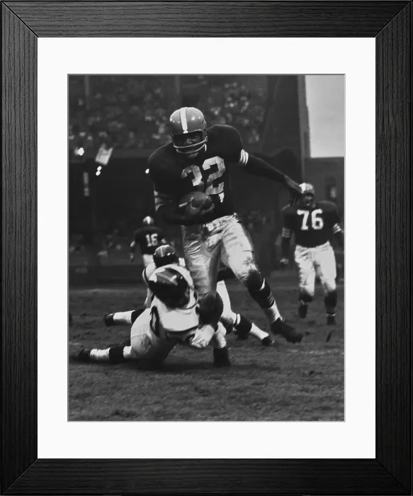 Framed Print : Cleveland Browns Vs Washington Redskins Framed Print : Cleveland Browns Vs Washington Redskins