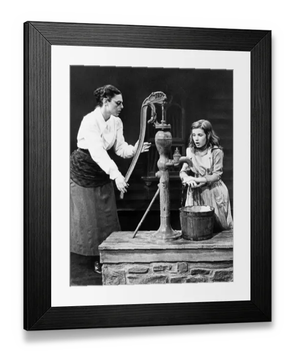 Framed Print : Patty Duke in Role of Helen Keller