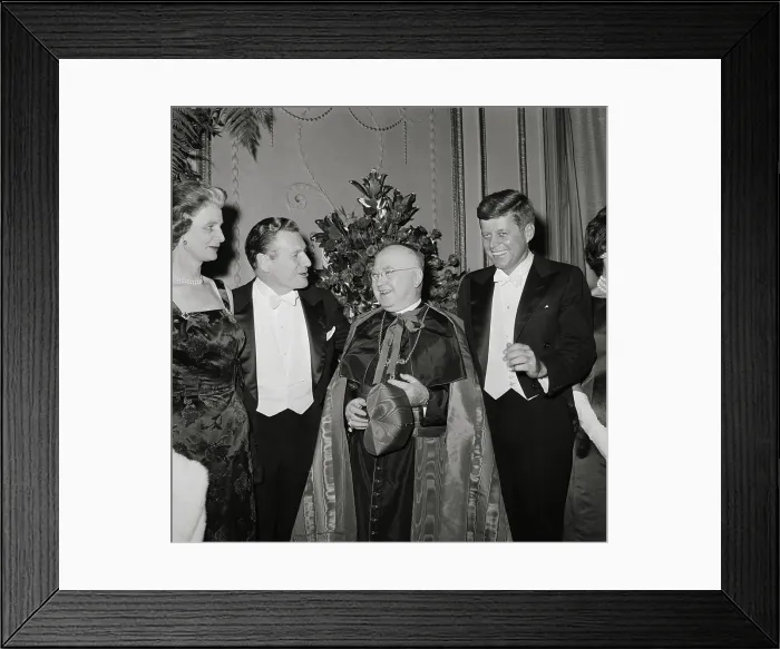 Framed Print : Two Presidential Rivals Eating Dinner Framed Print : Two Presidential Rivals Eating Dinner