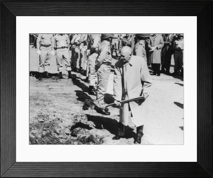 Framed Print : President Eisenhower Framed Print : President Eisenhower