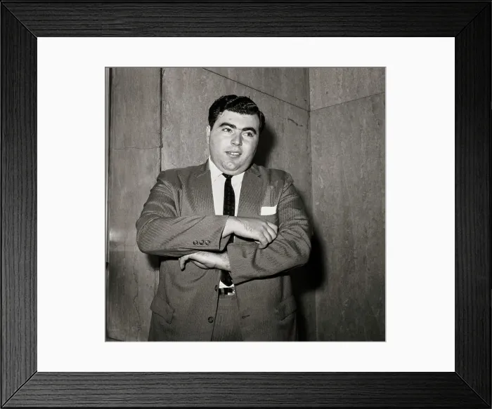 Framed Print : Joseph Barbara Jr In Court Framed Print : Joseph Barbara Jr In Court