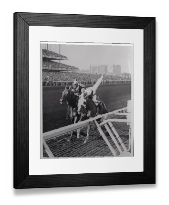 Framed Print : Horses Running in A Race Framed Print : Horses Running in A Race