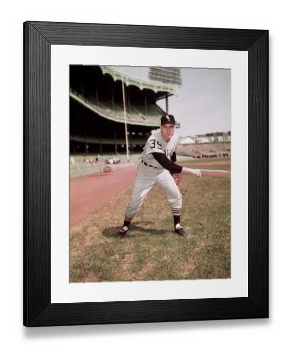 Framed Print : Bob Shaw of 1959 Chicago White Sox Framed Print : Bob Shaw of 1959 Chicago White Sox