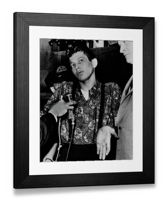 Framed Print : Juvenile Gang Member Framed Print : Juvenile Gang Member