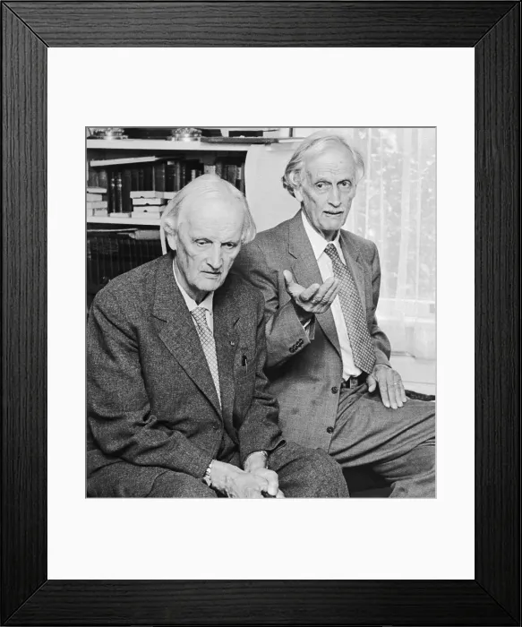 Framed Print : Auguste and Jean Piccard Framed Print : Auguste and Jean Piccard