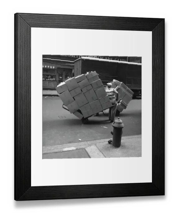 Framed Print : New York Delivery Framed Print : New York Delivery