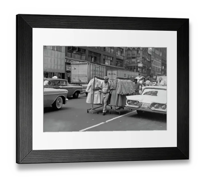 Framed Print : New York Delivery Framed Print : New York Delivery