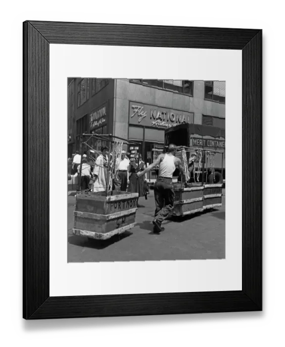 Framed Print : New York Delivery Framed Print : New York Delivery