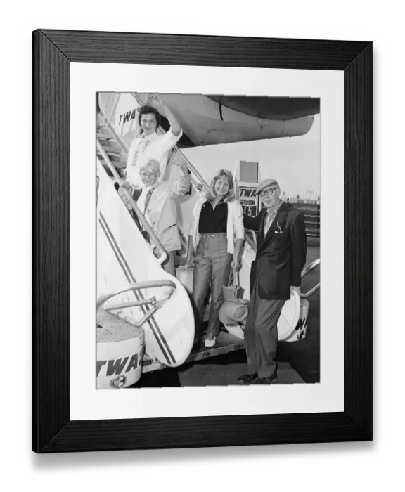 Framed Print : Author Henry Miller with His Family Framed Print : Author Henry Miller with His Family