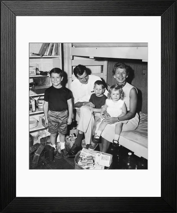 Framed Print : Powner Family on a Bunkbed Framed Print : Powner Family on a Bunkbed
