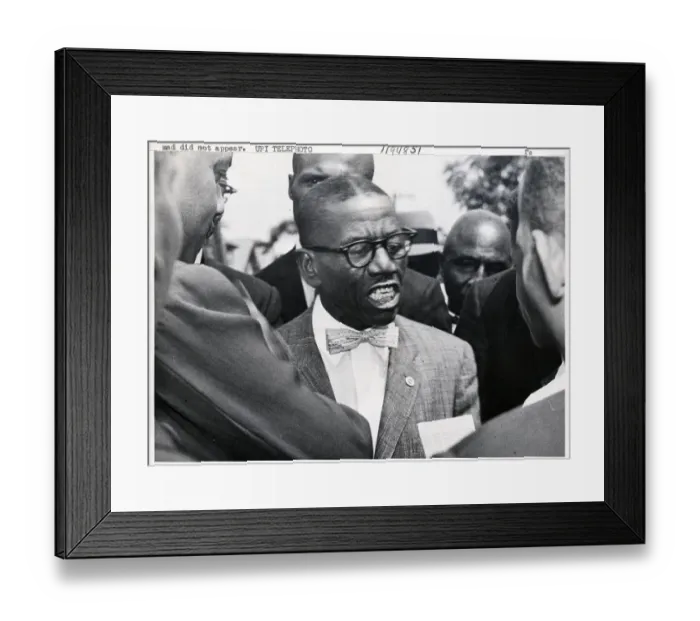 Framed Print : Moslem Willie X Expounds Principles Framed Print : Moslem Willie X Expounds Principles