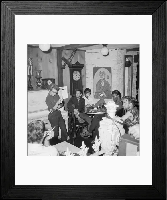 Framed Print : Beatnik Coffee Shop Framed Print : Beatnik Coffee Shop