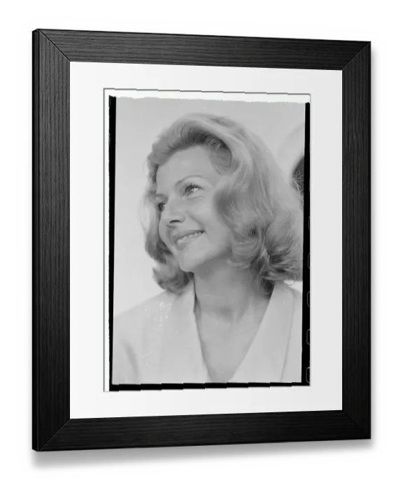 Framed Print : Close Up Of Rita Hayworth Smiling