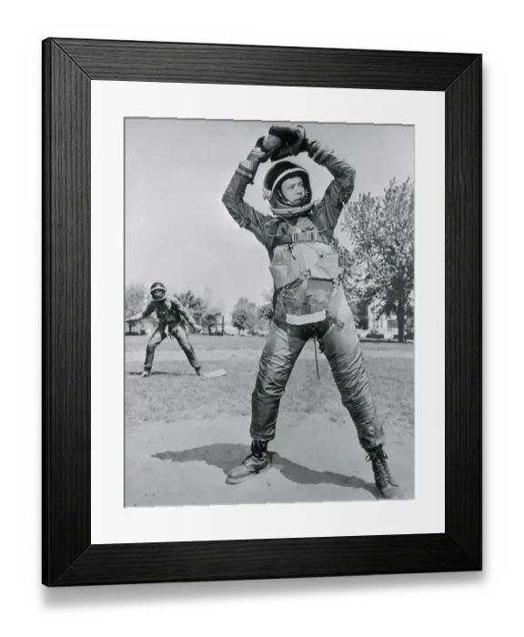 Framed Print : New Astronaut Suit Framed Print : New Astronaut Suit