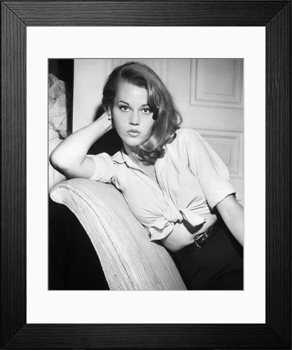 Framed Print : Jane Fonda Framed Print : Jane Fonda