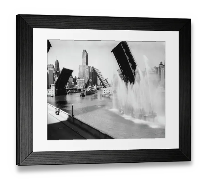 Framed Print : SS Joseph P. Kennedy on the Chicago River Framed Print : SS Joseph P. Kennedy on the Chicago River
